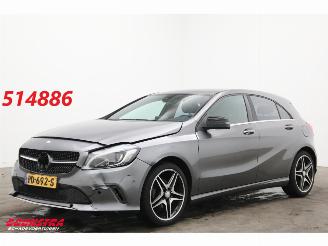 krockskadad bil auto Mercedes A-klasse 180 D 7G-Tronic LED Leder Navi Airco Cruise SHZ PDC 2016/8