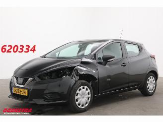 krockskadad bil auto Nissan Micra 1.0 IG-T Visia Airco Cruise 2020/8