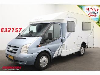 damaged campers Dethleffs  Globevan 02 2.2 TDCI Luifel Fietsendrager Cruise 134.848 km! 2009/1