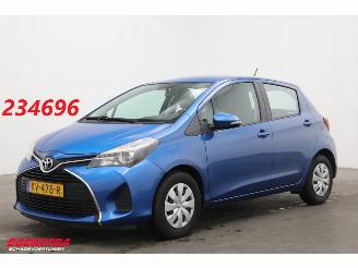 krockskadad bil auto Toyota Yaris 1.0 VVT-i Aspiration Airco Bluetooth Camera 141.236 km! 2016/12