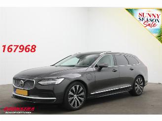 voitures voitures particulières Volvo V-90 T6 Recharge AWD LED ACC HUD H/K 360° Pano Apple/Android Memory 2021/12