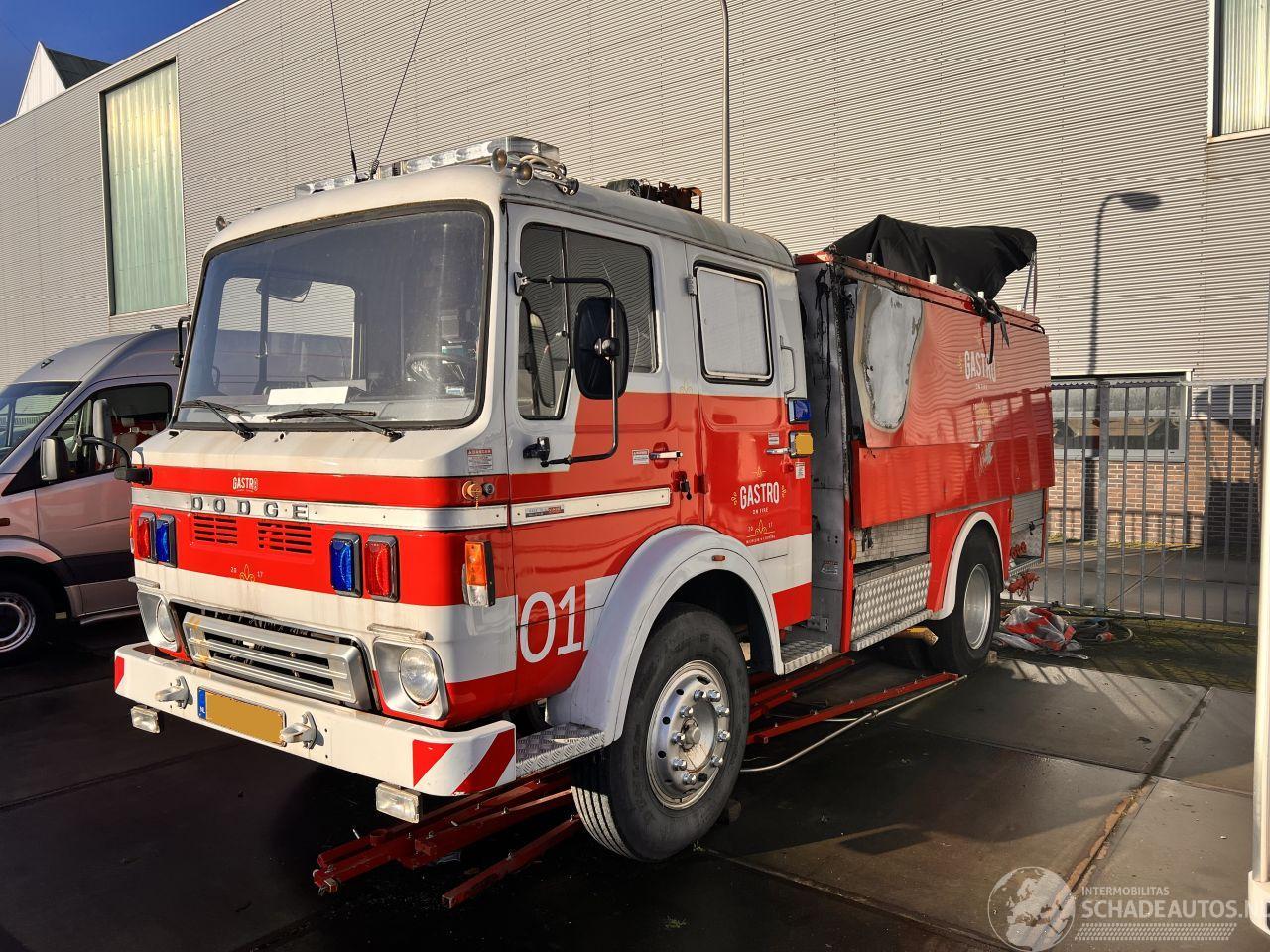 Dodge  Gastro Food Truck RG-13 Fire Service