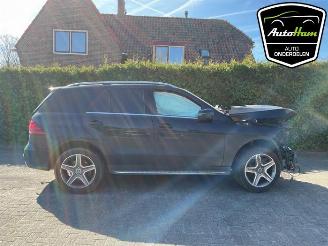 Vrakbiler auto Mercedes GLE GLE (W166), SUV, 2015 / 2018 350d 3.0 V6 24V BlueTEC 4-Matic 2017/12
