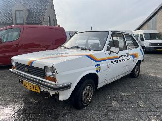 škoda osobní automobily Ford Fiesta 1.1 L Bravo SCHUURVONDST 1979/4
