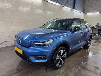 krockskadad bil auto Volvo XC40 Recharge P8 AWD R-Design 2020/11