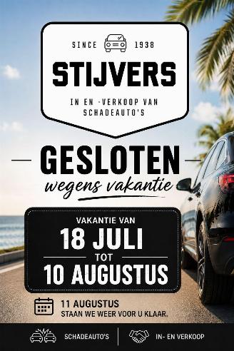 Unfallwagen Aston Martin  LET OP 18-07 tot 10-08 GESLOTEN 2026/1