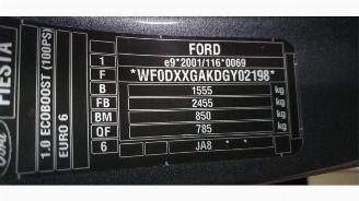 Ford Fiesta Fiesta 6 (JA8), Hatchback, 2008 / 2018 1.0 EcoBoost 12V 100 picture 6