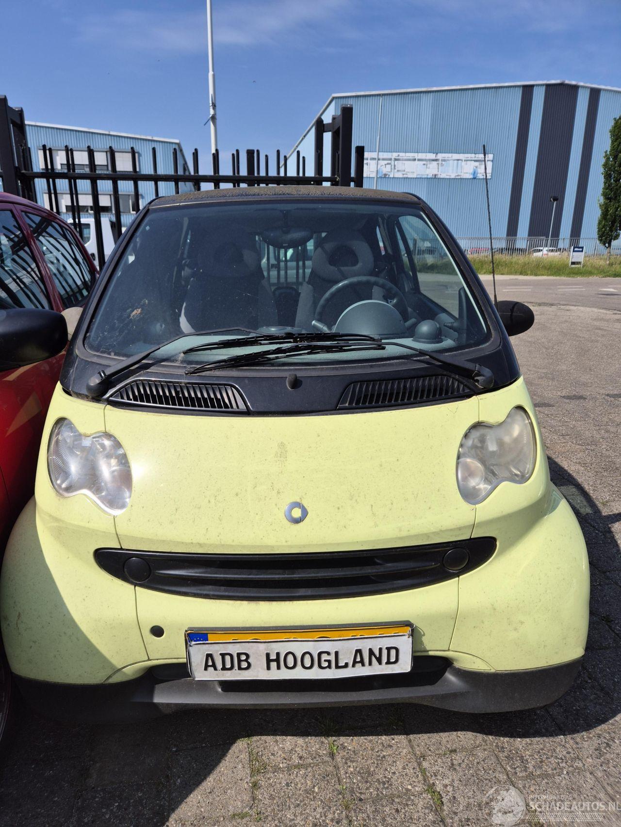 Smart Fortwo Coupé (450.3) Hatchback 3-drs 0.7 (M160.920) [45kW] 5-BAK