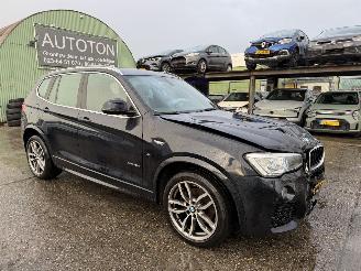 Voiture accidenté BMW X3 20i 135KW Autom. Clima Navi X-Drive Led Xenon High Executive M-pakket NAP 2017/1