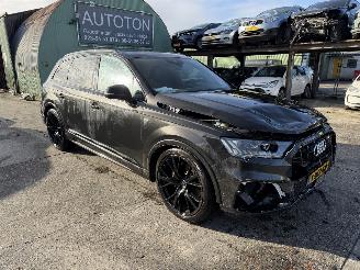 krockskadad bil auto Audi Q7 55 TFSI 250KW Quattro Pano Clima Navi 7-Pers Proline Plus 2019/12