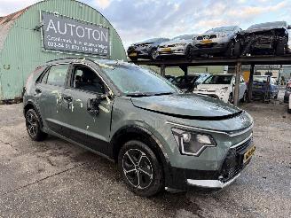 damaged passenger cars Kia Niro 1.6 GDI 77KW Hybrid Dynamicline NAP 2023/1