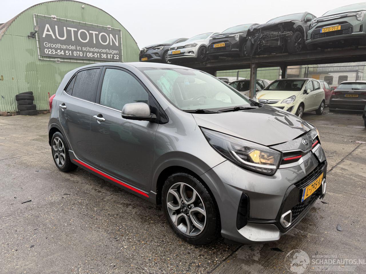 Kia Picanto 1.0 DPI 49KW GT-Line Clima Navi Leer Camera Led Xenon NAP