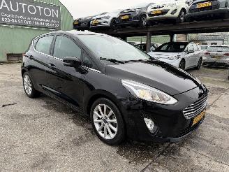 skadebil auto Ford Fiesta 1.0 Ecoboost 74KW Clima Navi Camera Led Titanium NAP 2017/7