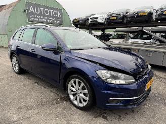 skadebil auto Volkswagen Golf 1.6 TDI 85KW DSG Clima Navi Camera Virtual Dash NAP 2018/1