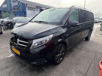 skadebil auto Mercedes V-klasse 250D 140KW Autom. 8-Pers Extra Lang Avantgarde 2x Schuifdeur Edition Clima Navi Led 2018/1