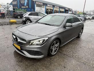 damaged passenger cars Mercedes Cla-klasse 180 90KW Autom. Clima Navi Led Xenon AMG Upgrade Edition Camera NAP 2018/8