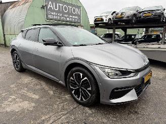 krockskadad bil auto Kia EV6 77.4 kWh 168KW GT-Line Pano Clima Navi 360Camera NAP 2022/10