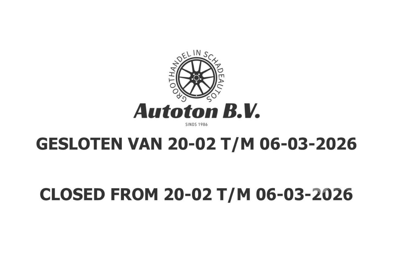 Audi A1 LET OP DEZE WEEK OOK GESLOTEN