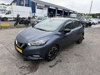 damaged passenger cars Nissan Micra 1.0 IG-T 68KW N-Design Clima Navi Led 5-Drs NAP 2023/1
