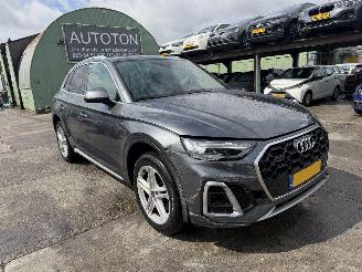 Voiture accidenté Audi Q5 50 TFSI e S edition 195KW Autom. Clima Navi Camera Quattro NAP 2022/10