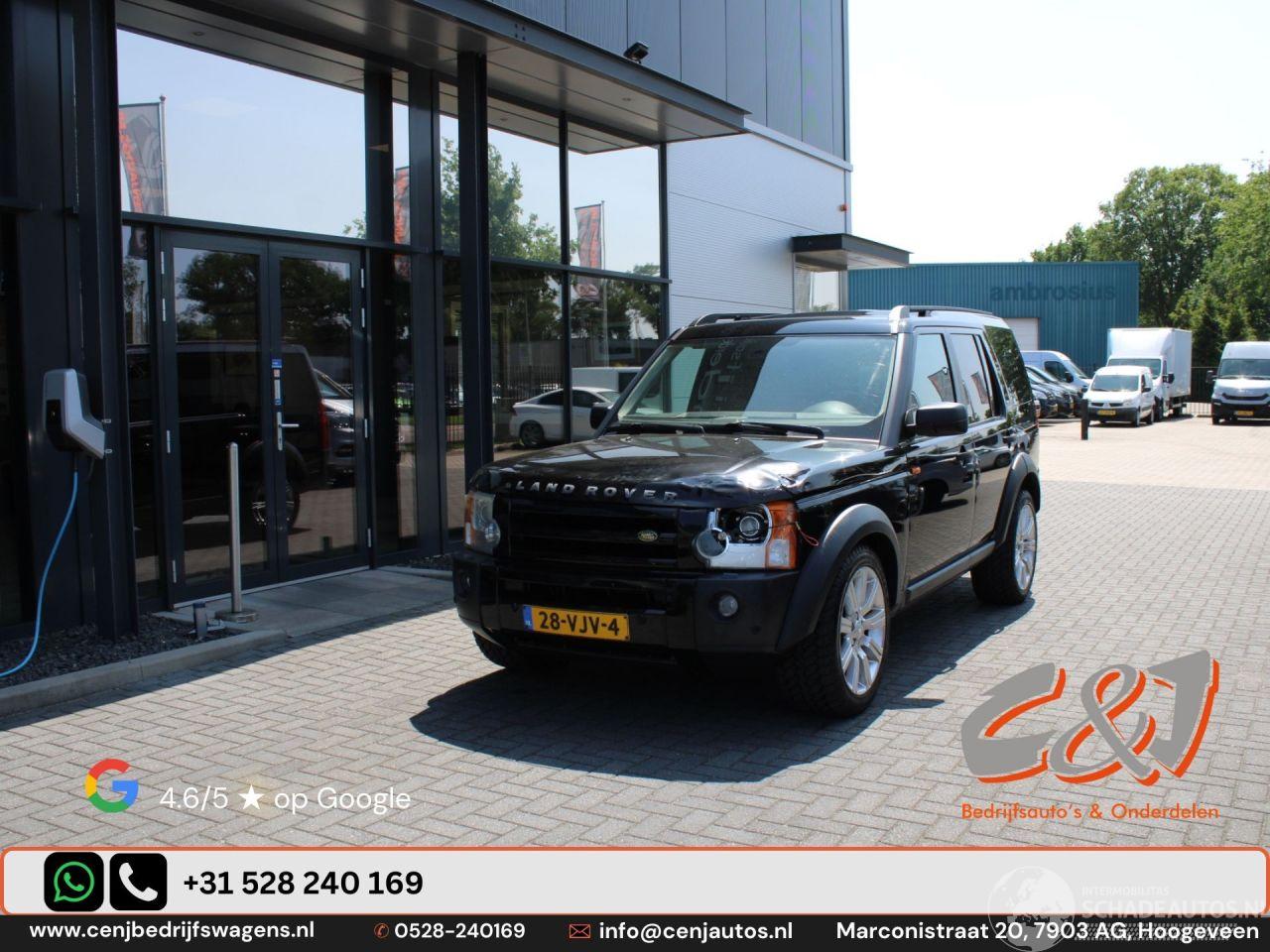 Landrover Discovery 3 2.7 TdV6 SE airco navi elek pakket grijs kenteken hse sport