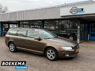 Unfallwagen Volvo V-70 1.6 T4 Nordic+ Leer Stoelverw Navigatie Cruise 2014/5