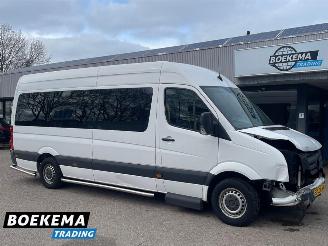 skadebil bedrijf Volkswagen Crafter 35 2.0 TDI L3-H2 9-Persoons Airco Rolstoellift Cruise 2014/8