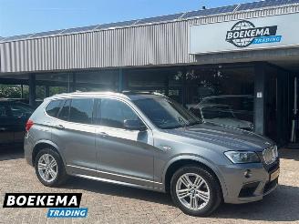 uszkodzony samochody osobowe BMW X3 35d XDrive 313PK M-Sport Automaat F1 Panorama Lane-Ass Trekhaak 2013/7
