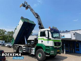 Vrakbiler auto MAN TGS 32.400 6X6 Hiab 166Pro Remote Kipper Widespread Euro5 2009/1