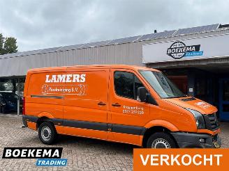 krockskadad bil bedrijf Volkswagen Crafter 35 2.0 TDI 140PK Highline Navi Climate Cruise PDC 2017/3