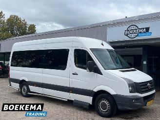 krockskadad bil bedrijf Volkswagen Crafter 35 2.0 TDI L3H2 9-Pers Rolstoellift Airco Cruise 2014/8