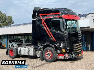 Vaurioauto  trucks DAF XG 480 FT 4X2 Camera ACC Euro6E Koelkast Standairco 2022/7