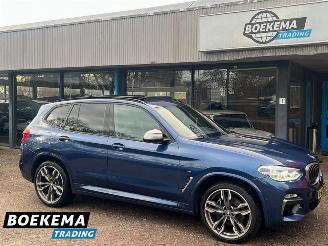 krockskadad bil auto BMW X3 M40i xDrive High Ex. Pano HUD H&K ACC Stoel/stuurverw. Trekhaak 2017/11