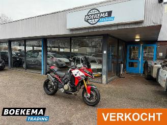 krockskadad bil motor Ducati  Multistrada V4 Pikes Peak Akrapovic Stuurverwarming Cruise Control 2023/6