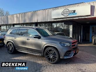 skadebil auto Mercedes GLS 400 d 4MATIC Premium Plus AMG Burmester Panorama Standkachel Chauffeurspakket Luchtvering Stoelverkoeling 2020/4