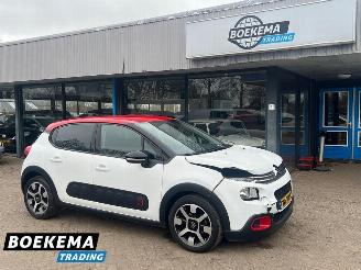 Schadeauto Citroën C3 1.2 PureTech Shine Automaat Navigatie Cruise Climate 2018/12