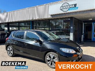 krockskadad bil auto Nissan Pulsar 1.2 DIG-T Connect Ed Navigatie Camera Keyless Cruise 2015/3