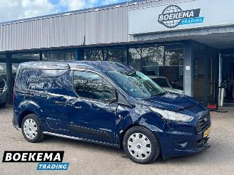 krockskadad bil bedrijf Ford Transit Connect 1.5 EcoBlue Airco Cruise Camera PDC Trekhaak 2019/12