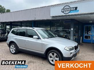 Coche accidentado BMW X3 2.0i Executive Anniversary Navigatie Cruise Leer Stoelverw Trekhaak PDC 2007/6