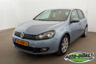 skadebil auto Volkswagen Golf 1.4 TSI Automaat Clima Navi Leder Highline 2008/10