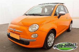 krockskadad bil auto Fiat 500 0.9 Clima Pano TwinAir Lounge 2011/6
