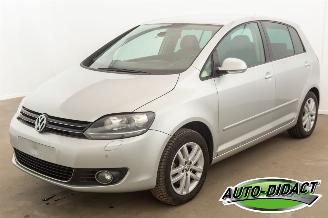 krockskadad bil auto Volkswagen Golf plus 2.0 TDI Automaat Navi Clima Leder Highline 2011/11