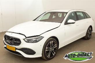 skadebil auto Mercedes C-klasse 300e Automaat Digi Dash Navi 78.347 km NAP Luxury Line 2023/8
