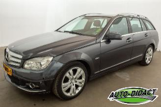 krockskadad bil auto Mercedes C-klasse C180 Automaat Clima CGI BlueEFFICIENCY Estate Business Class Avantgarde 2010/10