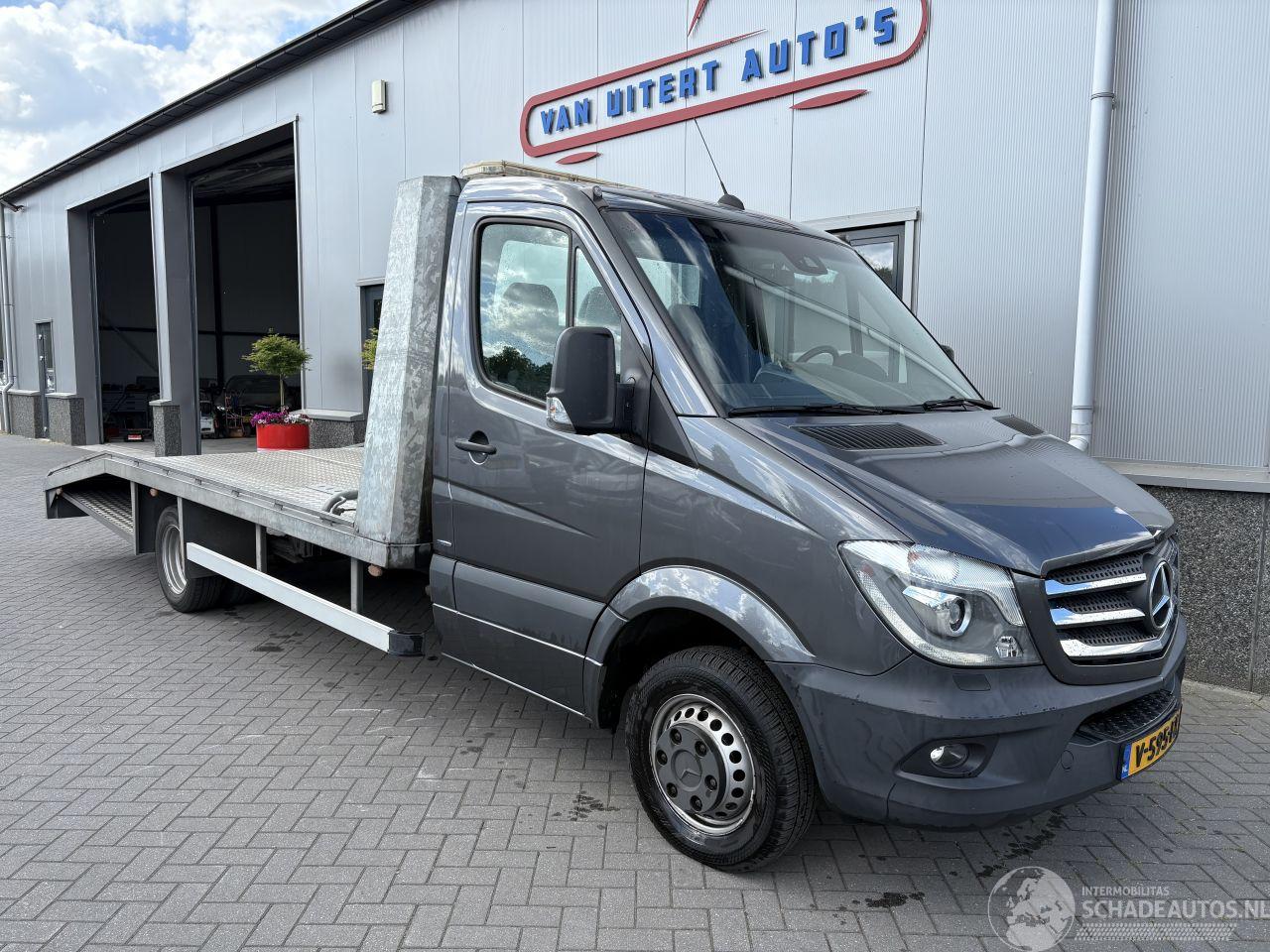 Mercedes Sprinter 519 3.0CDI Euro6 432 Automaat Oprijwagen/autotransporter