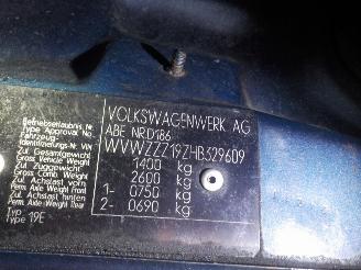 Volkswagen Golf Golf II (19E) Hatchback 1.6 C,CL,GL (ABN) [55kW]  (08-1983/07-1992) picture 6