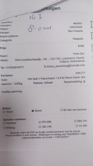 demontáž osobní automobily Volkswagen Golf Golf V (1K1) Hatchback 1.6 FSI 16V (BLP) [85kW]  (10-2003/07-2008) 2004