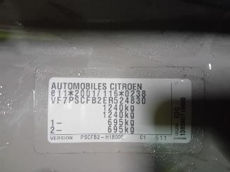 Citroën C1 C1 Hatchback 1.0 Vti 68 12V (1KR-FE(CFB)) [51kW]  (04-2014/04-2018) picture 6