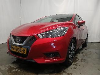 damaged passenger cars Nissan Micra Micra (K14) Hatchback 1.0 12V (BR10DE) [52kW]  (12-2016/06-2025) 2017/9