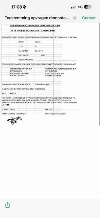 Sloopauto Citroën C3 C3 (SC) Hatchback 5-drs 1.4 16V VTi (EP3C(8FP)) [70kW]  (11-2009/10-20=
16) 2010/6